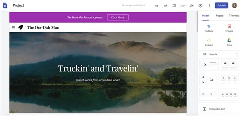 Google Sites .